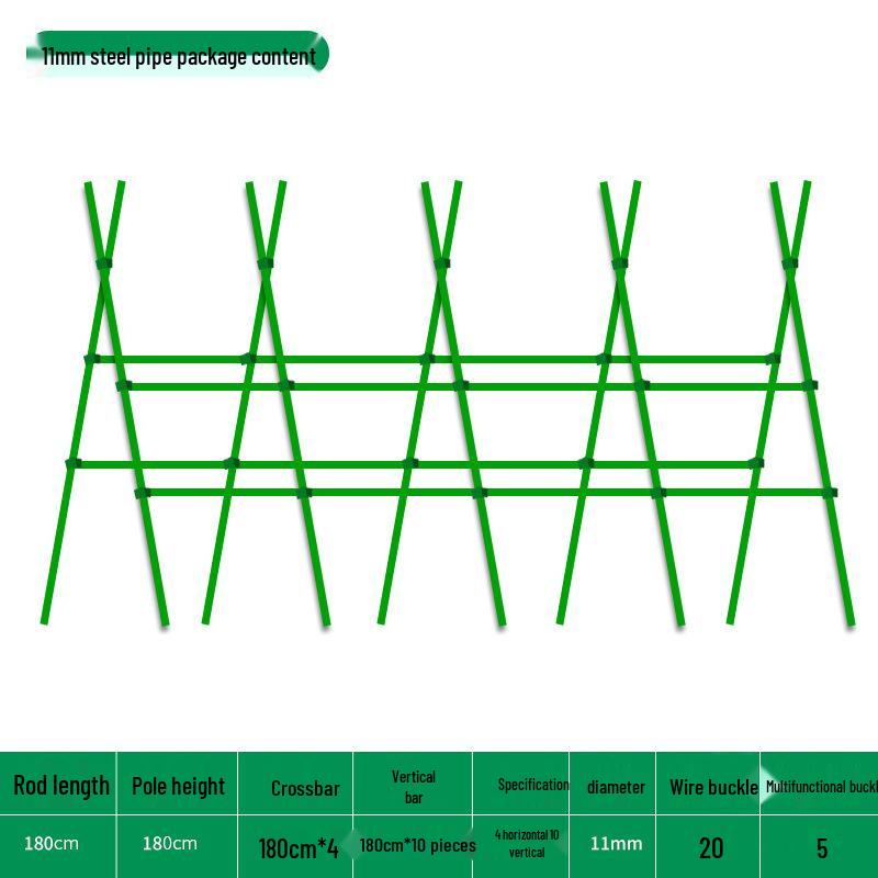 Vegetable Garden Climbing Support: Bean, Cucumber, and Runner Bean Trellis Frame