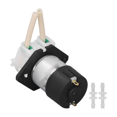 Bomba Peristáltica Mini Motor DC con Escobillas Pequeña Eléctrica Autocebante Bomba Dosificadora de Líquidos 90ml min 5W 12V