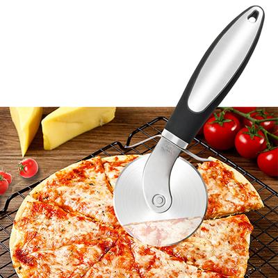 גלגל חיתוך פיצה, חותך פיצה מנירוסטה, גלגל פיצה קל לחיתוך ולניקוי לחיתוך קרום, פשטידות ועוד