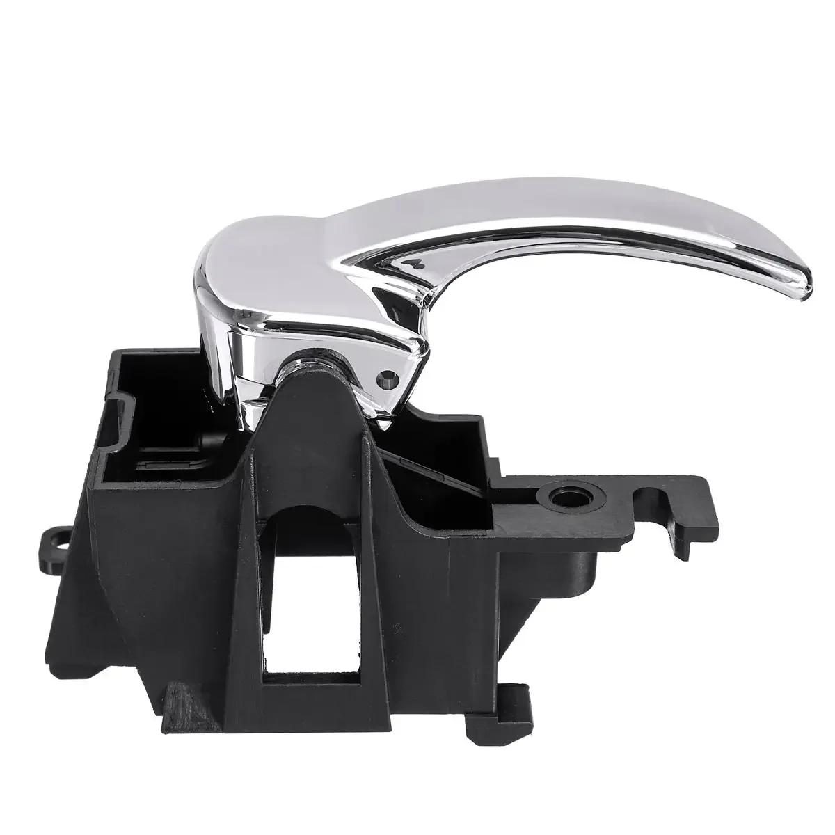 

Left Right Car Interior Door Handles Knob Lock Cover For Nissan Navara D40 Ute/Pathfinder R51 2005-2013 806704X02B 806714X02B right