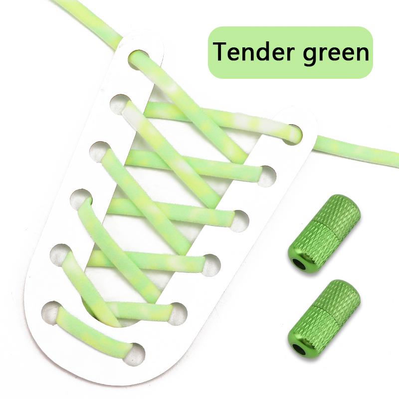Kleurrijke Schoenveters zonder Strikken Elastische Veters Sneakers Regenboog Rond Tennis Schoenveters zonder Strikken Kinderen Volwassenen Hardloopschoenen Accessoires