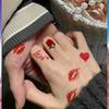5pcs/1set, Love Themed Party Stickers, Holiday Date, Couple Confession Disposable Stickers, Featuring 40 Unique Designs.