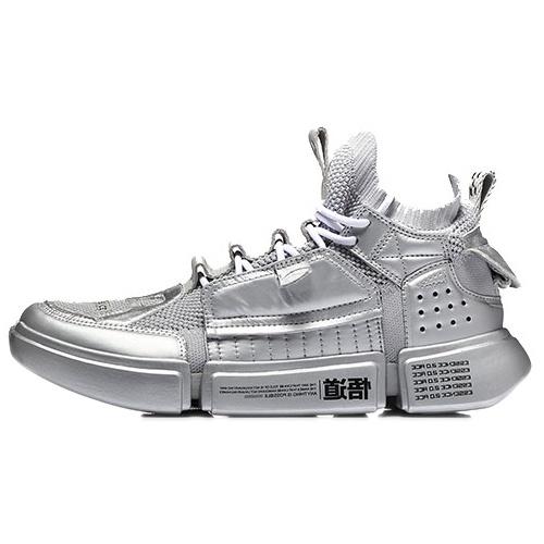 (WMNS) Li-Ning ACE Paris Fashion Week Series Silver/White Women s AGBN062-2 EU 38⅓