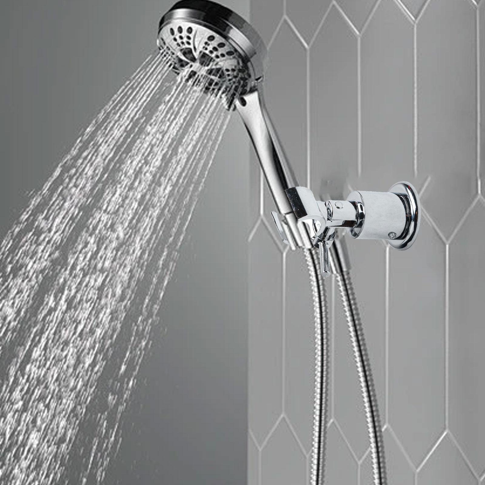 Adjustable Shower Head Holder Wall Mounted Shower Holder
