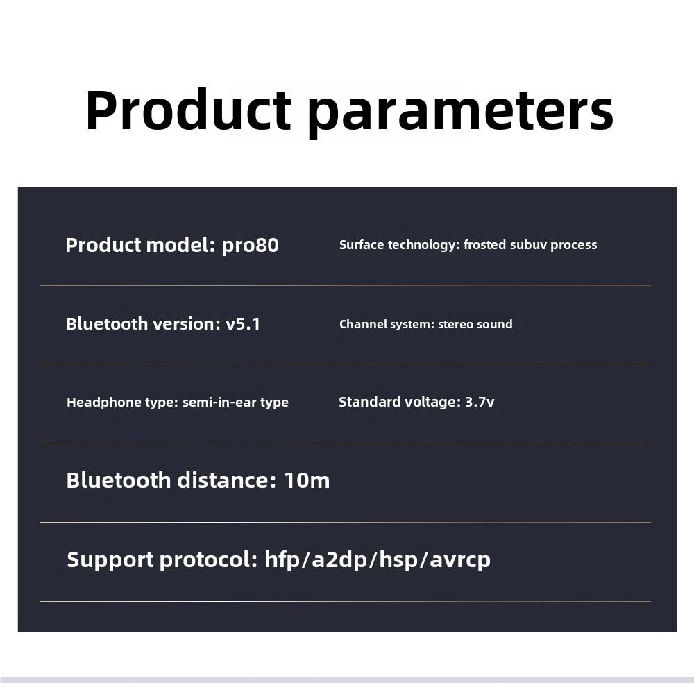 Casque Bluetooth Casque de sport à faible consommation et longue durée Casque antibruit