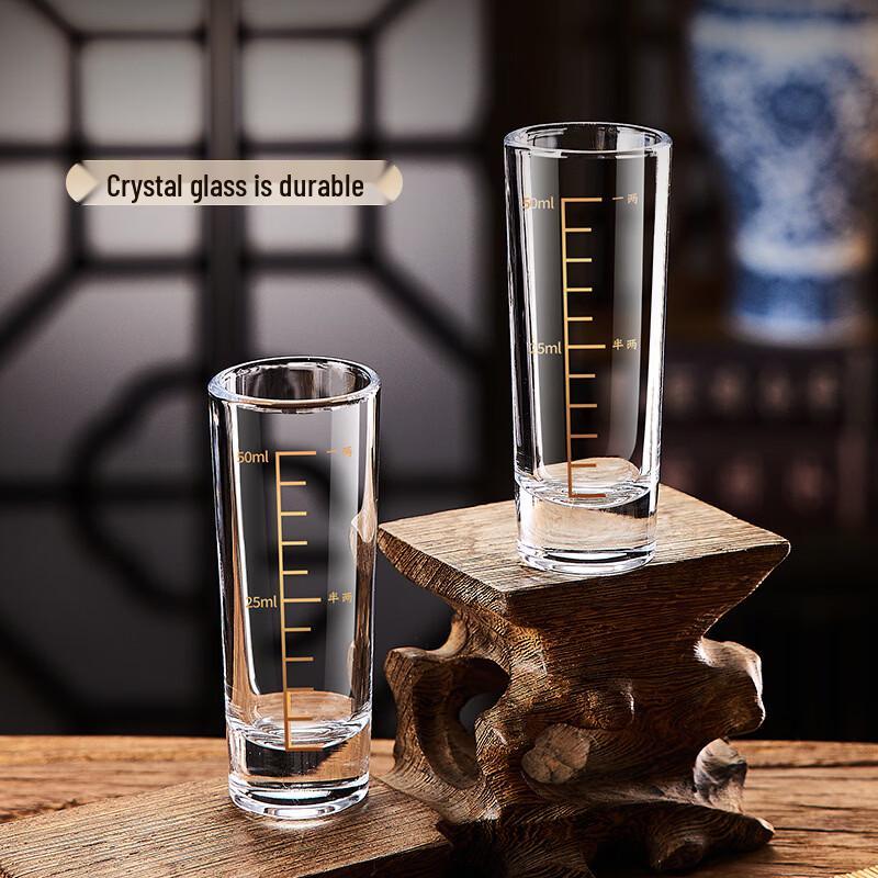 OLOEY Baijiu Glass Set with Decanter and Rack