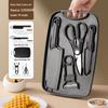 Faca de Camping e Conjunto de Utensílios de Cozinha Ruhan para Exterior