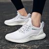 Mens Sneakers Large Size Fashion New Sports Shoes Student Breathable Fly Knitting Running Shoes Casual