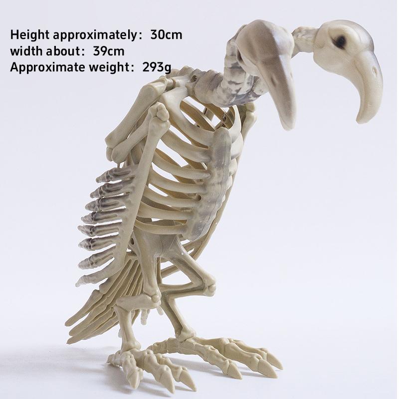 New Halloween Dog Skeleton Decoration Spooky Skeleton Animal Puppy Bones Skeleton Decoration For Halloween Indoor Outdoor