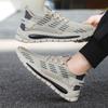 Men's shoes autumn new fly-woven breathable mesh soft-soled casual shoes light and comfortable men's running shoes