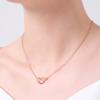 ELLE Jewelry Heart Stone Point Necklace ELBRNN236