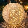 Foldable Round Paper Lanterns Handmade Hanging Lamp Ball Hanging Lanterns  Mid-autumn