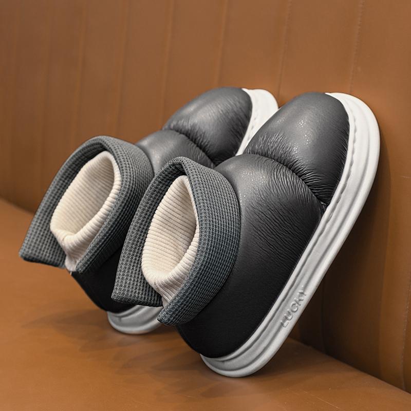 Fashion Casual Shoe for Men Winter Keep Warm Thick Bottom Outdoor Recommended Elastic Soft Comfortable Non-slip Wear-Resistant All-match