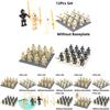 Lojo Ninja Scheletro Soldato Blocchi da Costruzione Plastica ABS Particelle Mini Figure da Costruzione