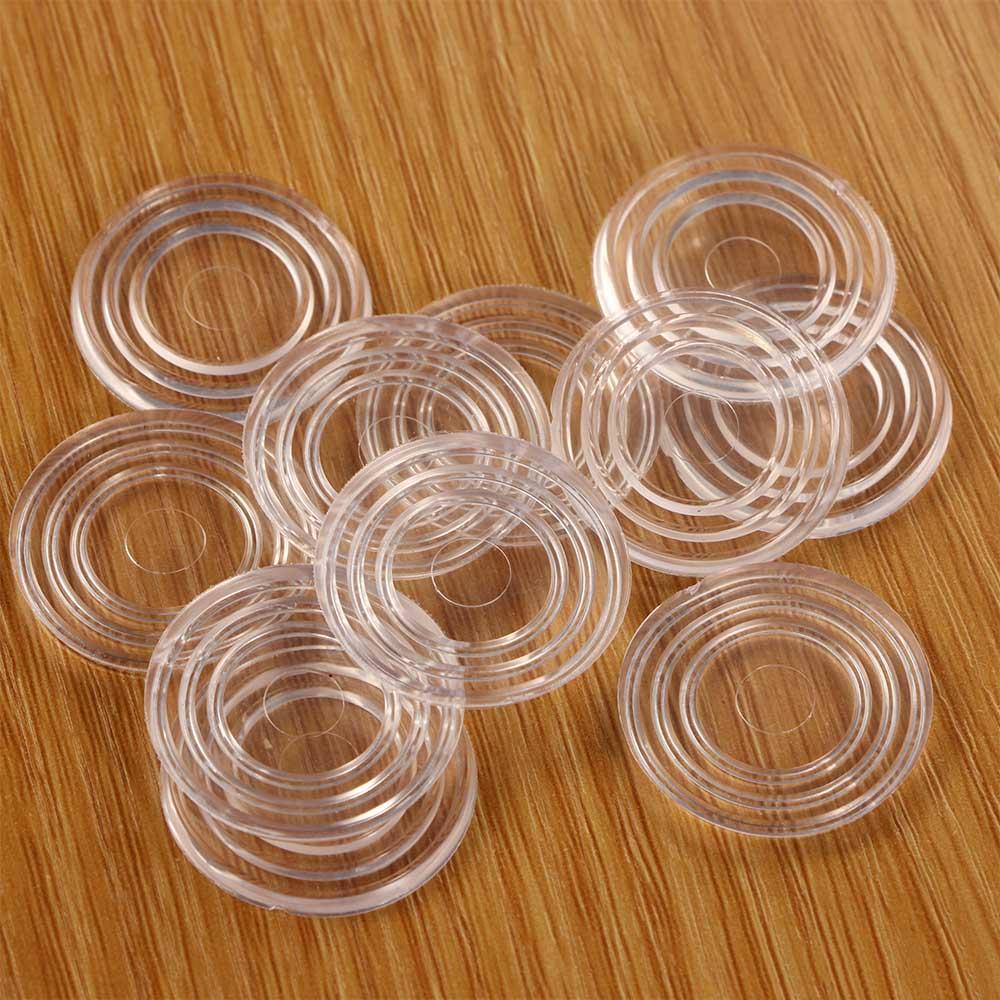Glass Furniture Bumpers Glass Table Pads Soft Grip Pads Chair Leg Caps Furniture Feet Covers