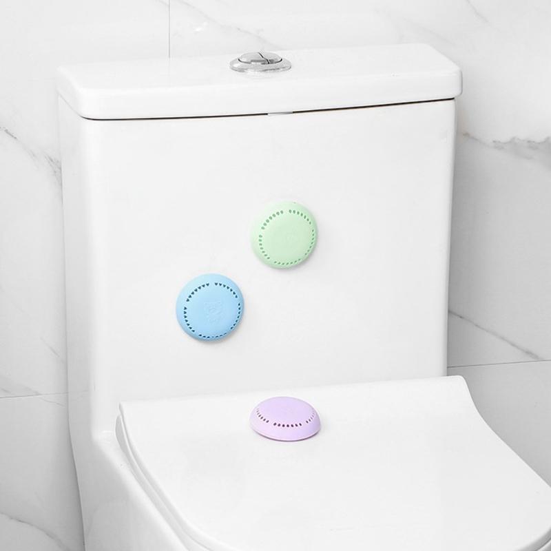 Aromatherapy Fragrance Lasting Deodorization Bathroom Supplies Bedroom Wardrobe Car Home Toilet Deodorant Solid Round Fresher