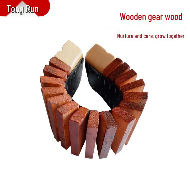 Wooden Snake-Shaped Children s Musical Castanets – Orff Percussion Teaching Aid -