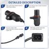 39180-26900 Crankshaft Position Sensor for Hyundai Accent 2001 2002 2003 2004 2005 2006 2007 2008 2009 2011 1.6L Kia Rio5 06-11