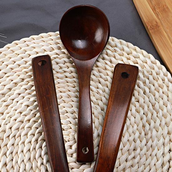 

Ложка из прочного натурального дерева, длинная ручка, совок, кастрюли для приготовления пищи