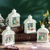 Hanging Lantern Christmas Wind  Lantern Glow Snow Globe Lantern Portable   New Year