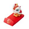 Year of The Horse 2026 Horse Year Figurines Lion Dance Mobile Phone Stand  Spring Festival