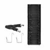 Wall Hanging Organizer Transparent Storage Bag Slim for Office