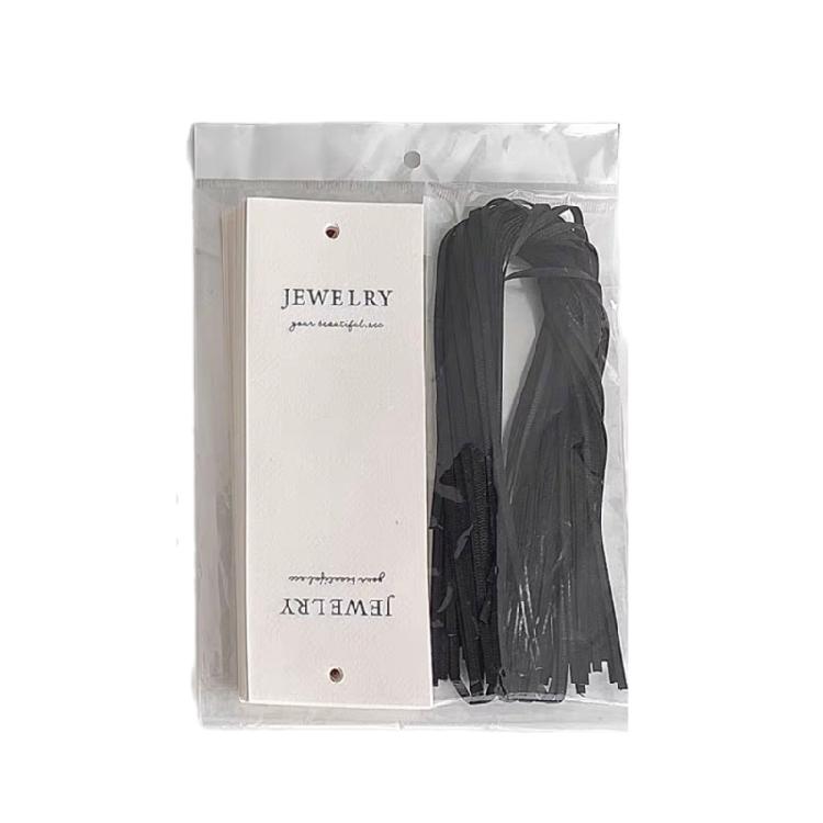 

50pcs Foldable Earring Display Lable Cards for Studs Jewelry Packaging Supplies белый