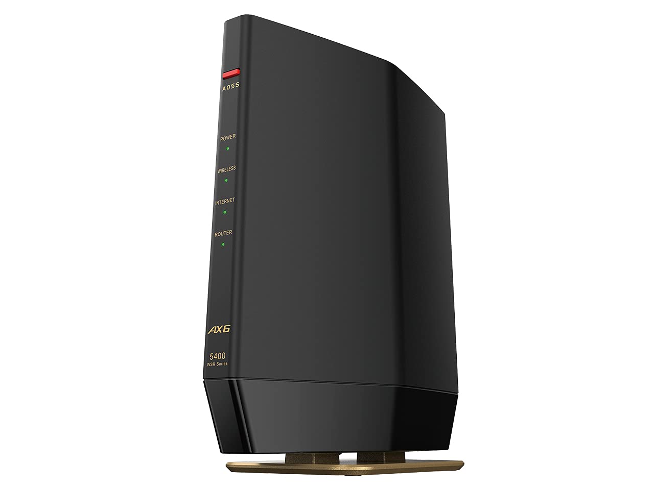 

Бездротовий маршрутизатор BUFFALO Matte Black WSR-5400AX6S-MB