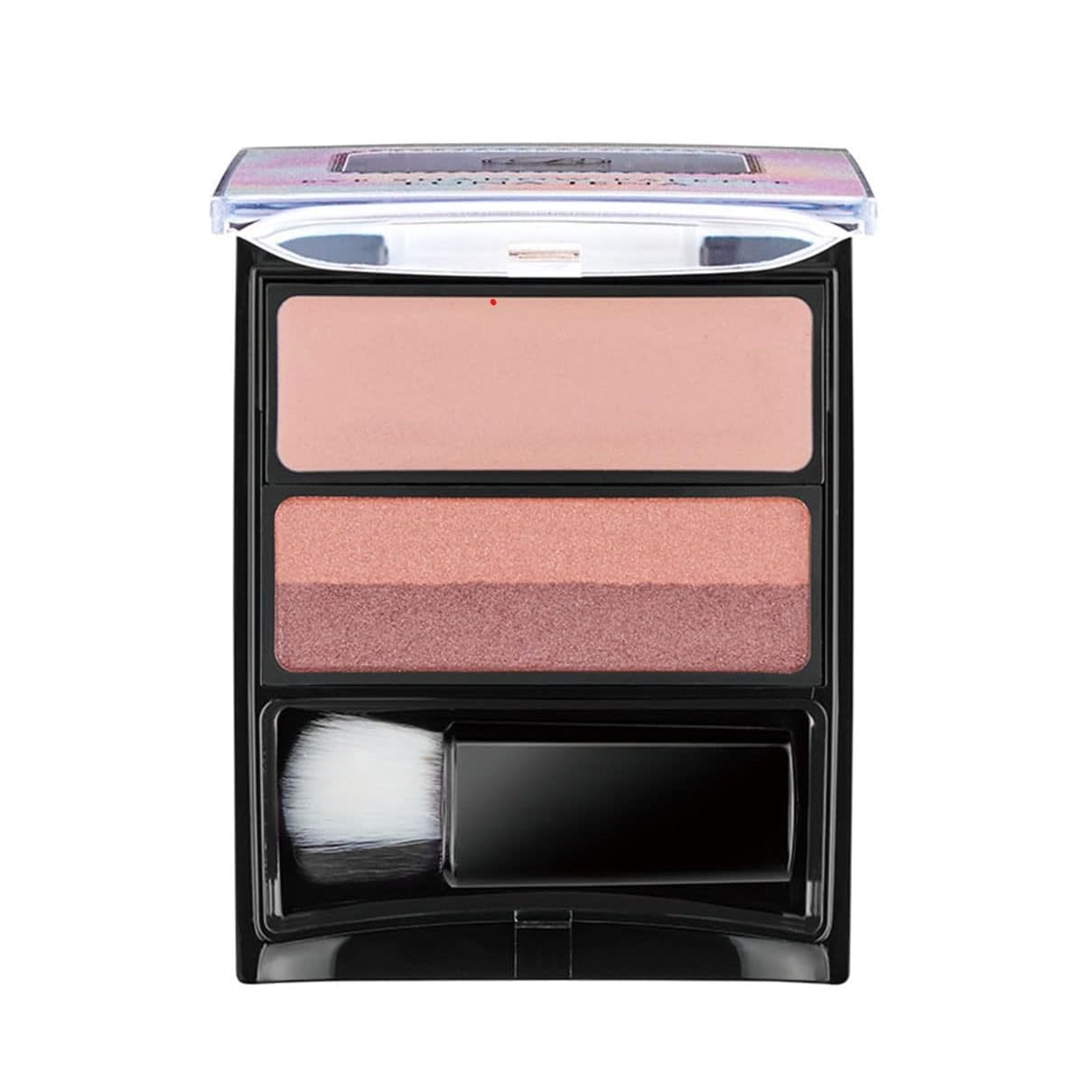 Luna Jena Eyeshadow Palette (Elegant Pink) - One-Swipe Eyeshadow, Easy Gradient, Spring Colors, Glossy Eyes, Made in Japan, Sparkling Cosmetics, Offic