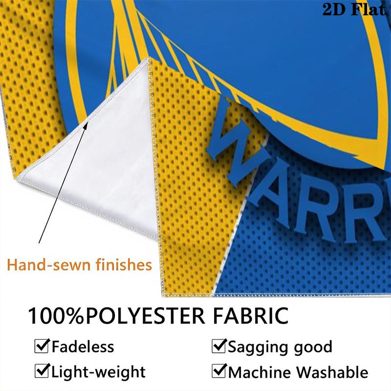 Golden State Warriors Wall Tapestry Aesthetic Wall Hanging Printed Fabric Blanket Decorative Tapestries for Bedroom Living Room Home Decor