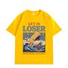 Komm rein Verlierer Wir tun Gottes Willen Lustiges Christliches T-Shirt Mode Y2k Oversized T-Shirts Herren Damen Freizeit Baumwoll-T-Shirts