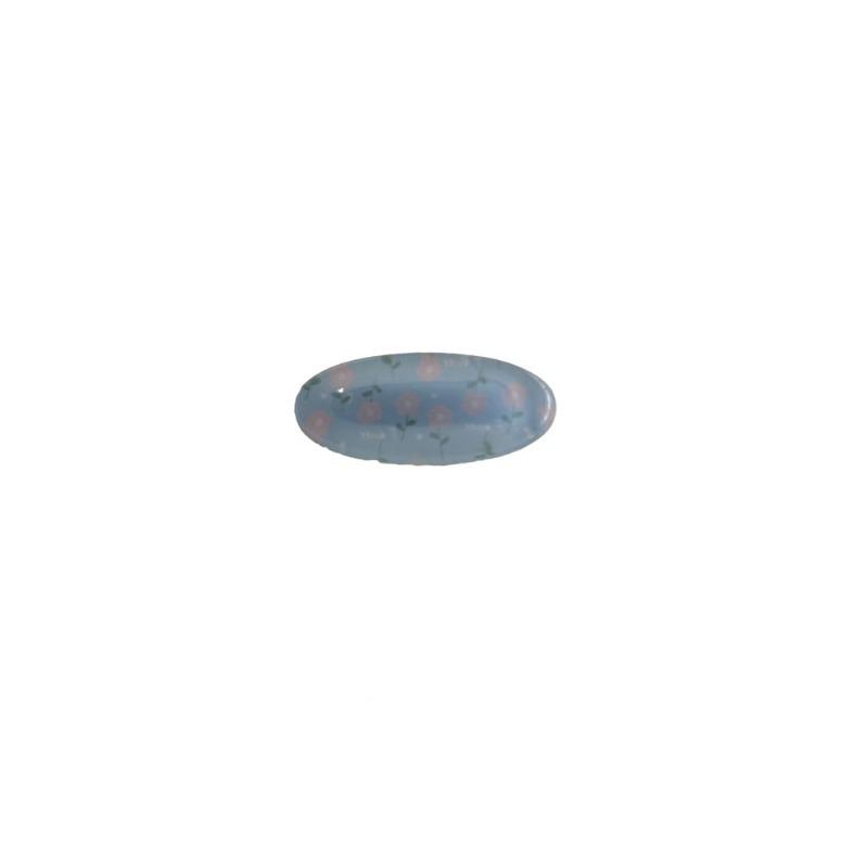 Korean Floral Hair Clip Women Fresh Cute Oval Duckbill Clip Versatile Side Clip Hair Accessories