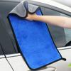 motorcyclMicrofiber Cleaning Towel Car Wash Thicken Soft Drying Cloth Car Body Washing Towels Double Layer Clean Rags 30/40/60cm