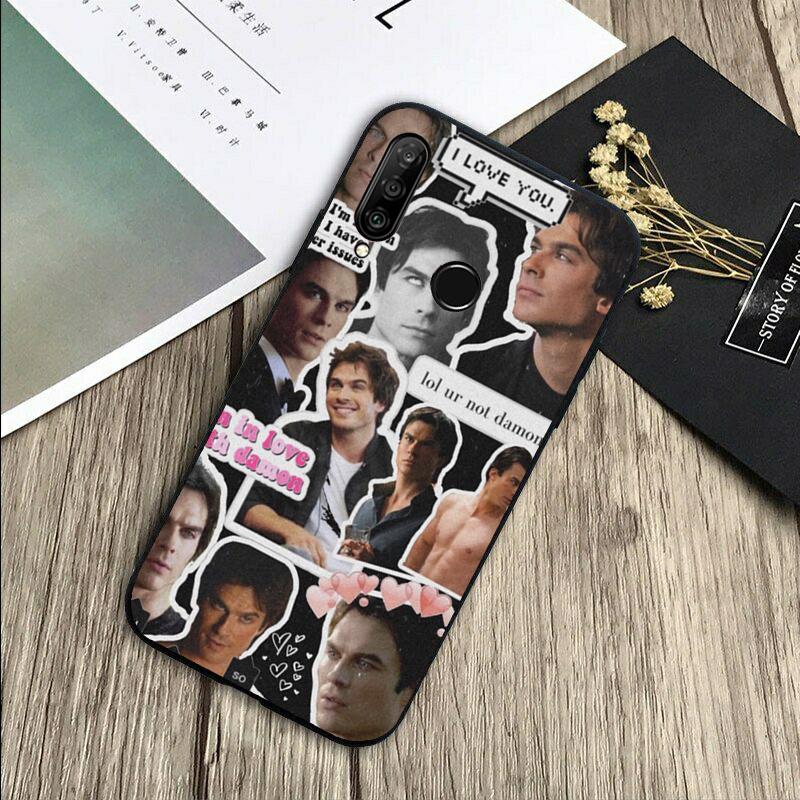 

Damon Salvatore Collage For Huawei Nova 12s 12i 11i 7i 8i Y73 Y70 Y90 Y60 Y72 Y61 Y91 9 10 SE P30 Pro P40 Lite Case Huawei Nova 12s