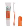 Pet Dog Cat Oral Care Kit Toothpaste Finger Toothbrush Vanilla Flavor