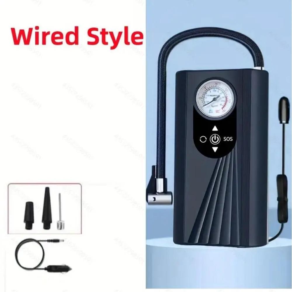 1PC Electric Air Compressor Quick Inflating 12V Handheld Air Pump High Precision Motorcycle Tyre Inflator for Motorbike Auto Bicycle