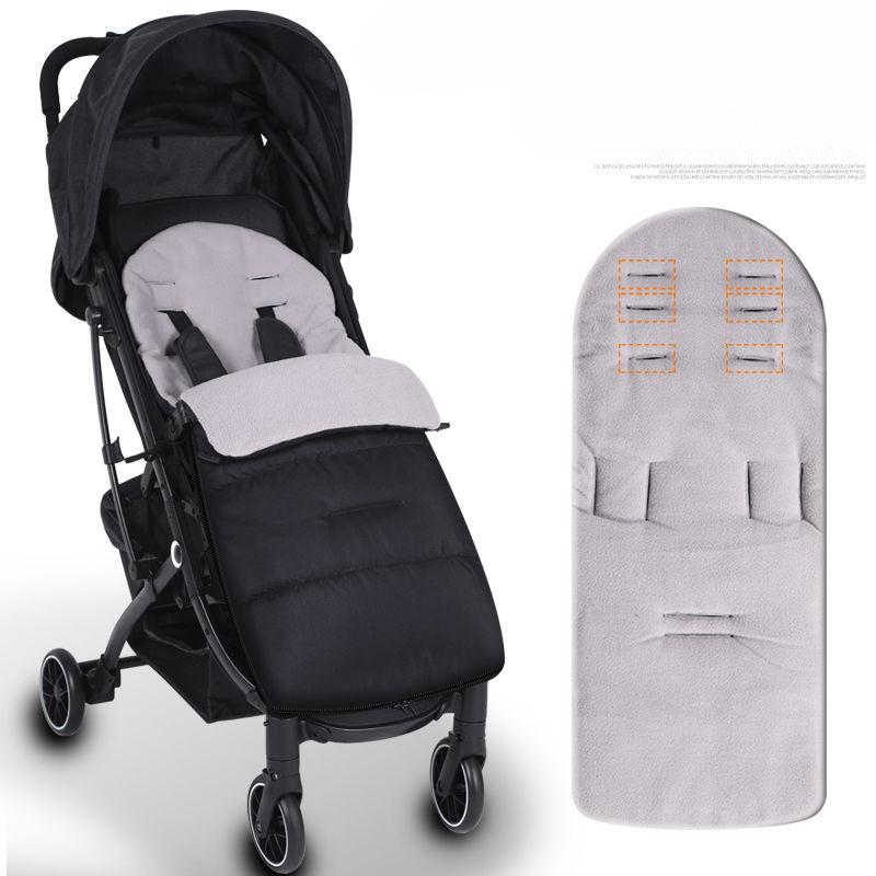 Universal Baby Stroller Warm Foot Cover Infant Windproof Windshield Winter Children's Cotton Toes Buggy Seat Cushion