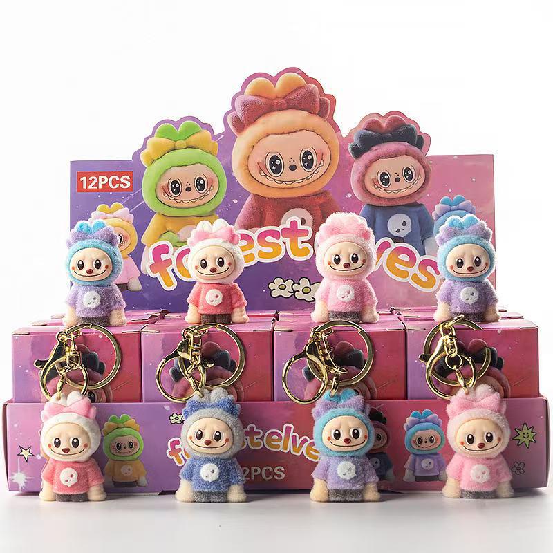 Populaire Kerst Abubu Pop Mart Poppen Ornament Blind Box Speelgoed