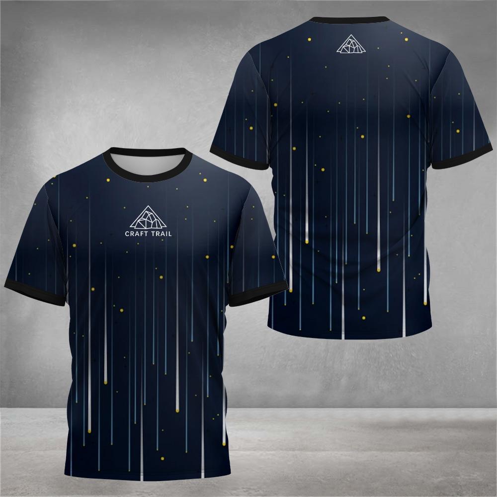 Men's Sports Quick Dry T-Shirt Outdoor Fitness Training Clothes Breathable Tennis Top Lightweight Running Short-Sleeved T-Shirts