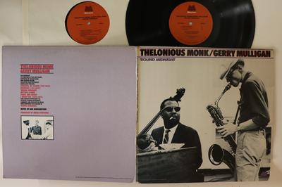 LP Record THELONIOUS MONK, GERRY MULLIGAN - Round Midnight M47067 MILESTONE 1982 Germany Jazz Used