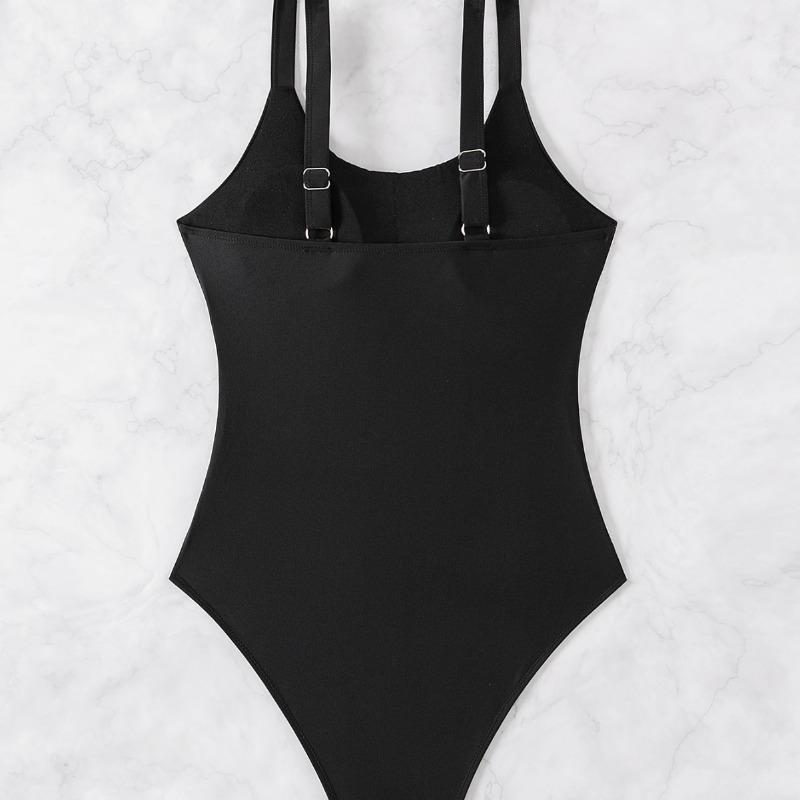 Swimsuit New Tankini Gather Slim Pleated One-piece Women's Swimsuit