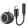 Portable Mini Speaker Sound Box Type C 3.5mm Plug Mobile Phone Amplifier External Wireless Speaker for Smartphone Tablet