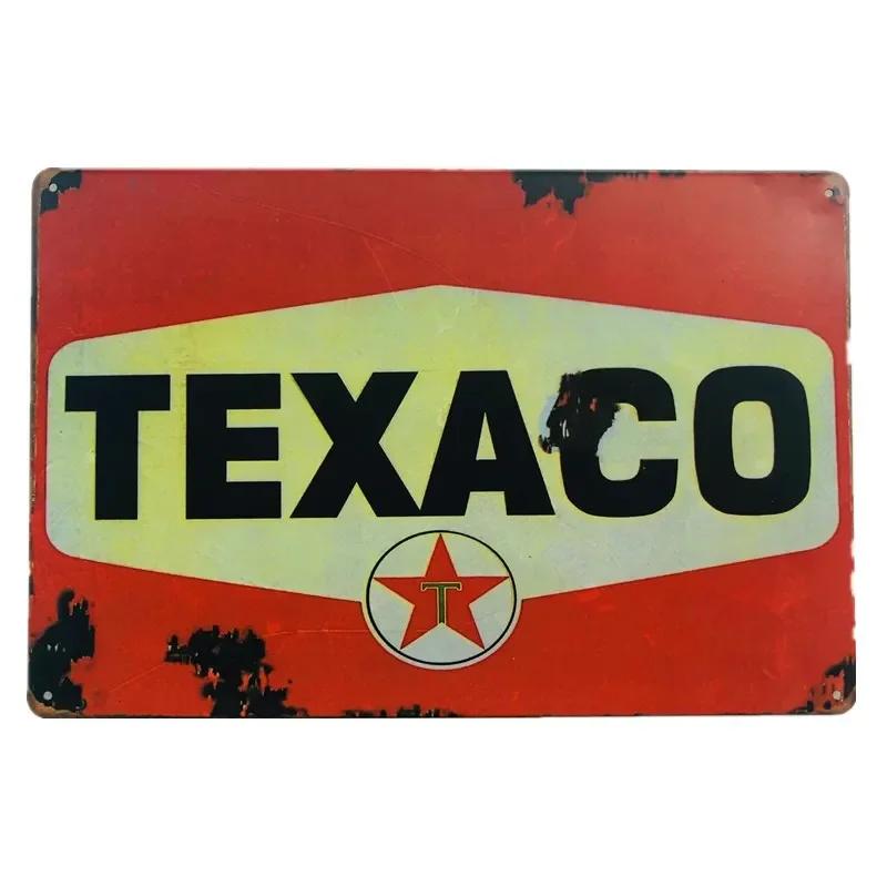 Vintage Car Gas Oil Harvest Classic Rusty Metal Sign Multi-tin Sign Garage Wall Decoration Motorcycle Repair Shop Decoration