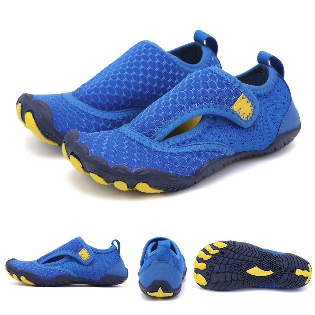 Wholesale parent-child creek shoes men's and women's beach shoes diving snorkeling swimming shoes outdoor quick-drying non-slip wading shoes