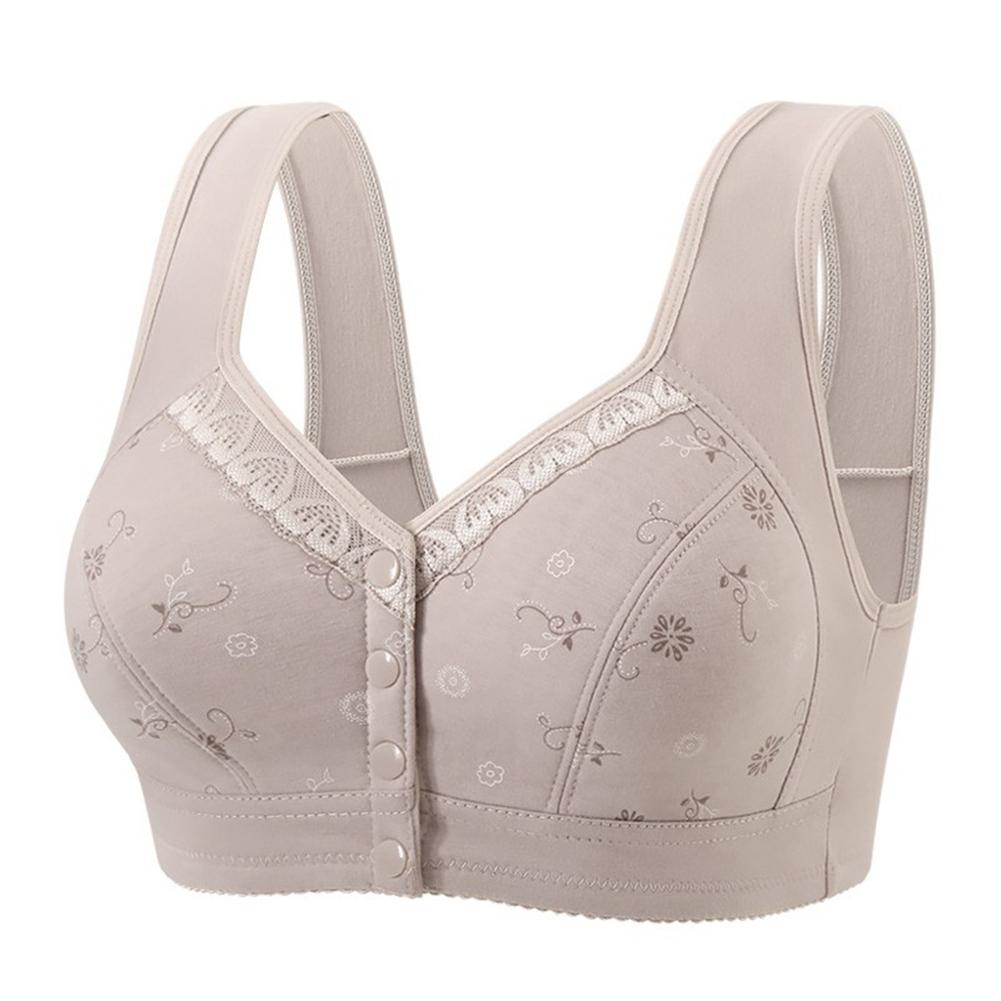 

Wire-Free Breathable Front-Closure Tank Top-Style Bra for Middle-Aged and Elderly Women 44