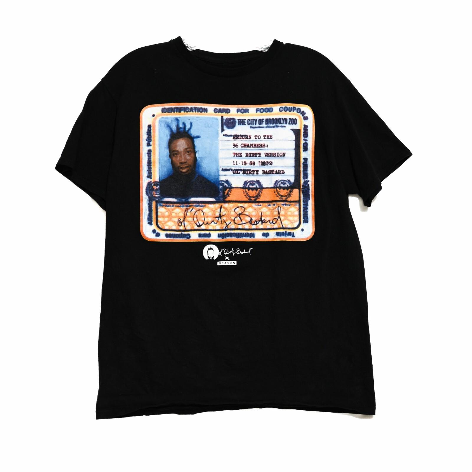 Ok Dirty Bastard Mens Black T-Shirt Graphic Print Short Sleeve Round Neck Size M XXXL