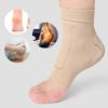 1Pair Gel Ankle Sleeves With Padded Skate Sock Bone Pads For Figure Skating Hockey Inline Roller Skating Hiking