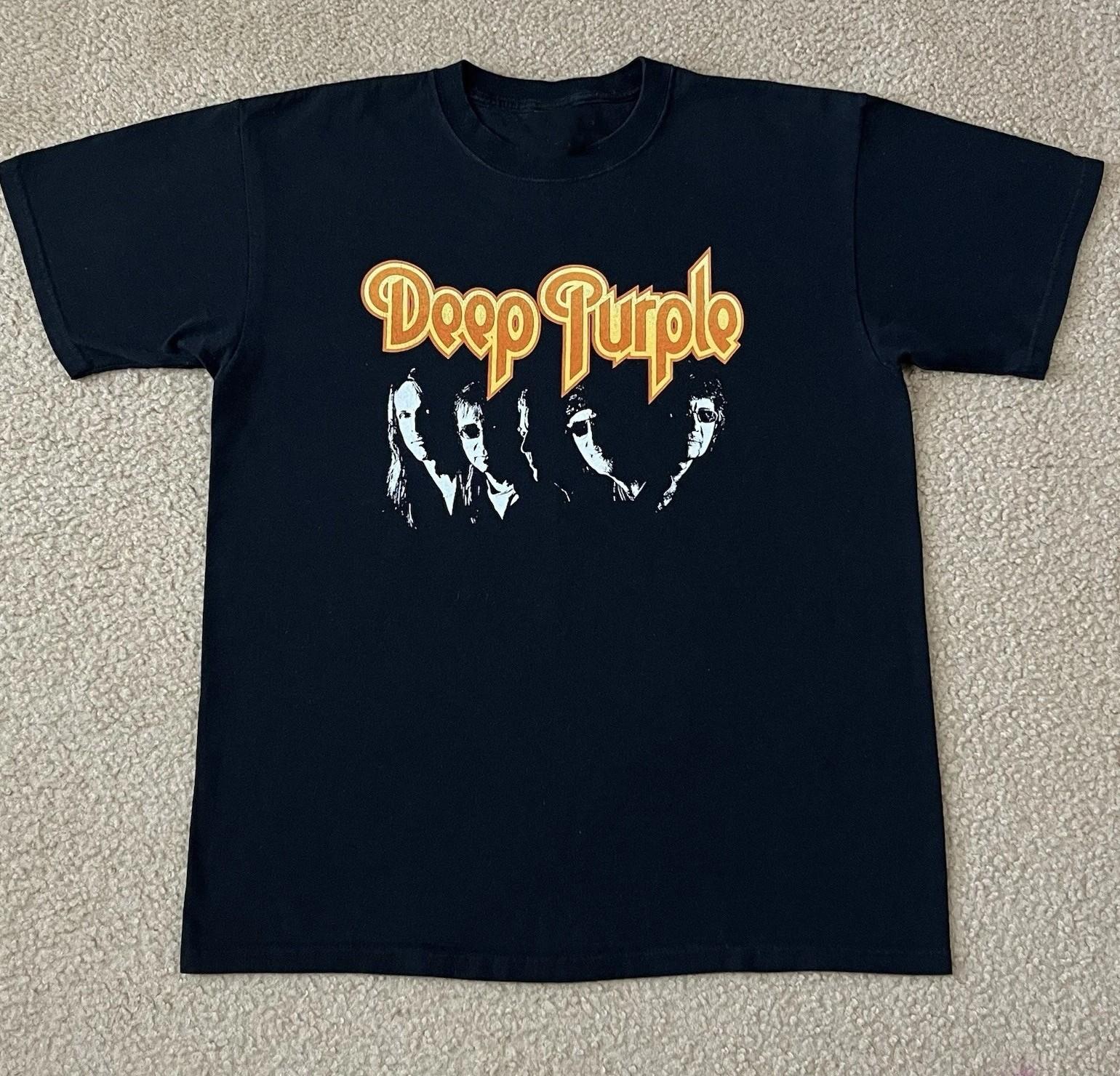 Vintage Deep Purple 2007 North America Gift For Fans Shirt YH129 L