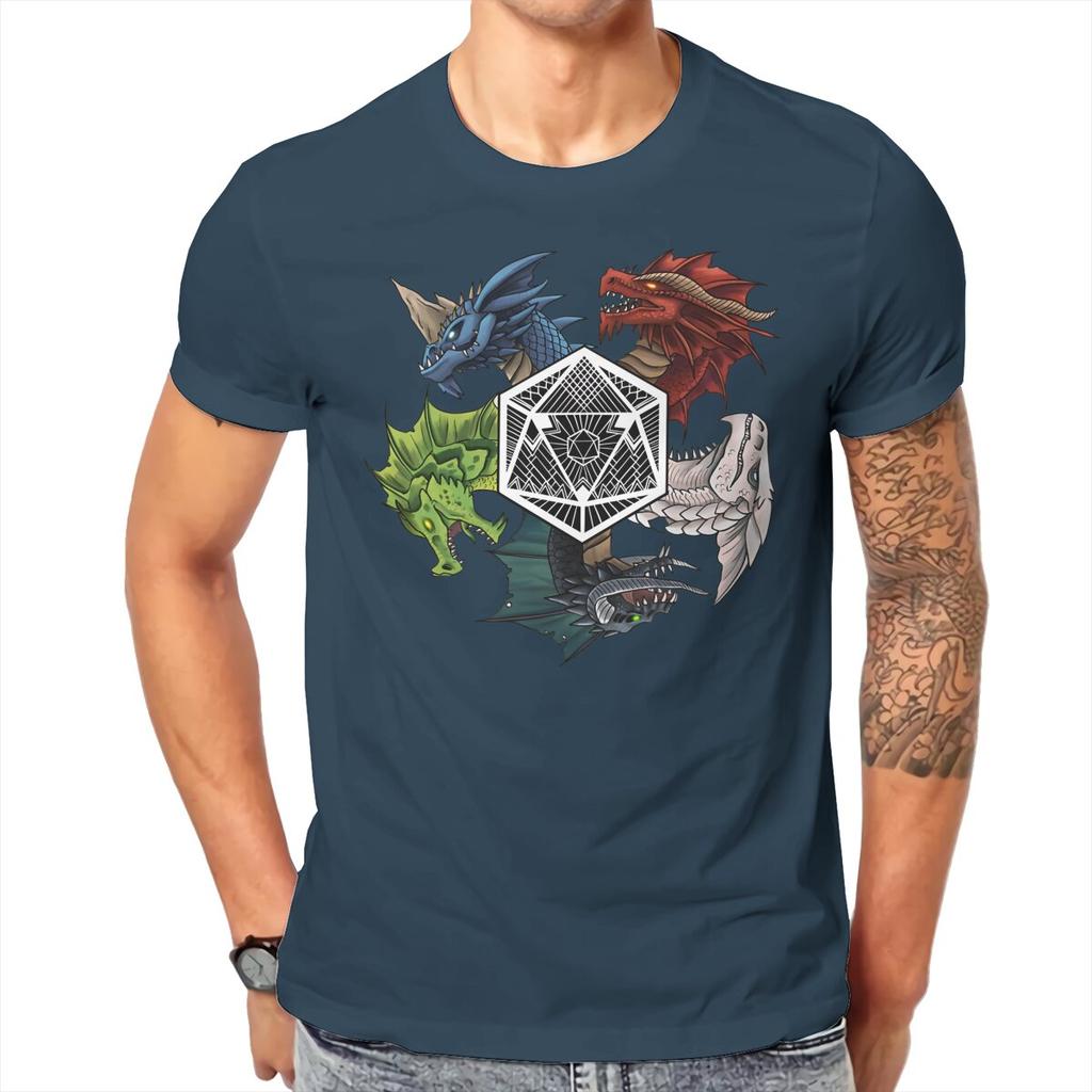 DND Chromatic T Shirt Homme Unisexs Tshirt Cotton Unisex Tops