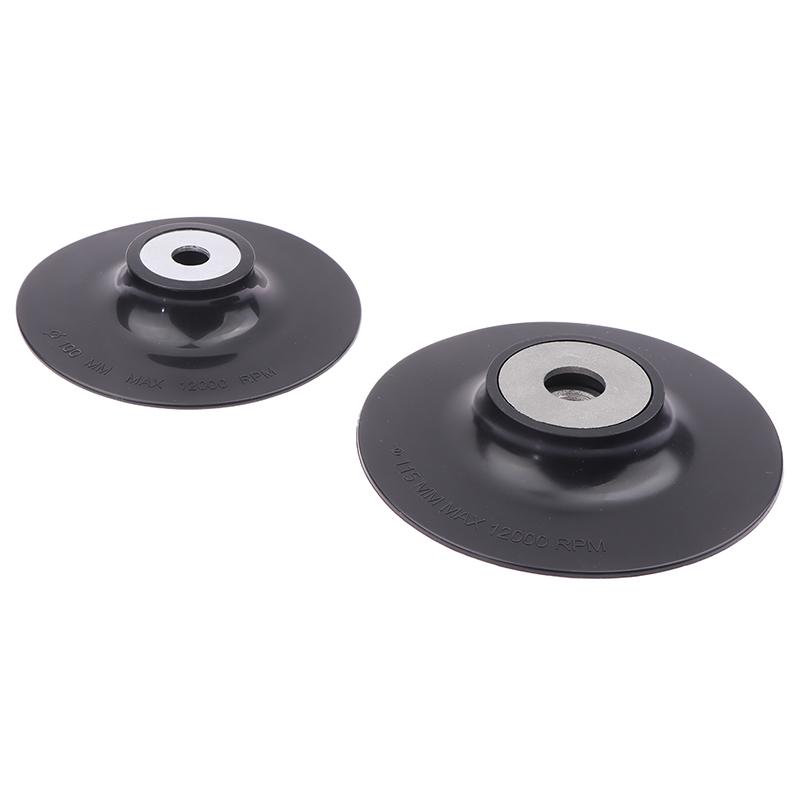 4-7 ''Harzfaser-Stützteller-Scheiben-Stützteller-Werkzeug 12200 U/min Stahlpapierfach für Winkelschleifer